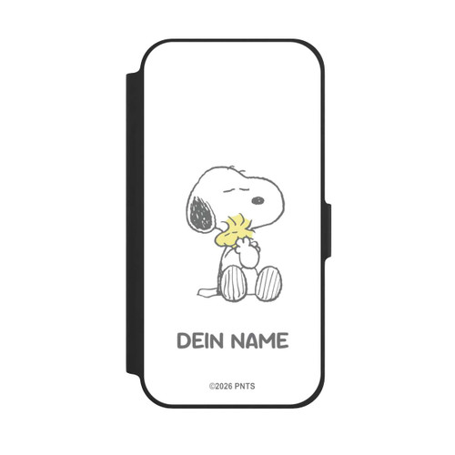 Apple iPhone 12 Pro NIVOflip Snoopy And Woodstock Cuddling Personnalisable