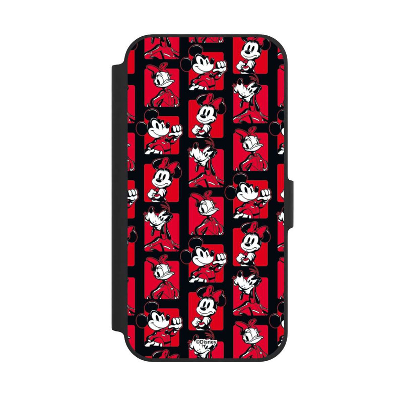 iPhone 12 Pro NIVOflip Micky Maus Rally Pattern Red
