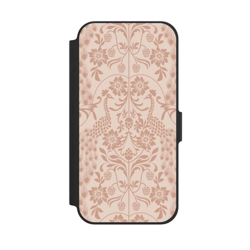 Apple iPhone 12 Pro NIVOflip Vintage Peacock Garden Arts and Crafts Floral