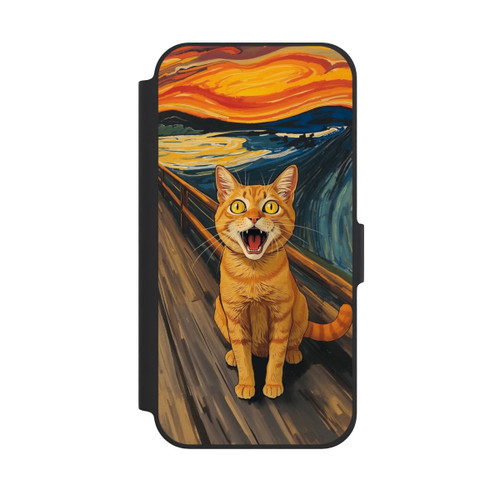 Apple iPhone 12 Pro NIVOflip Der Schrei der Katze mit KI