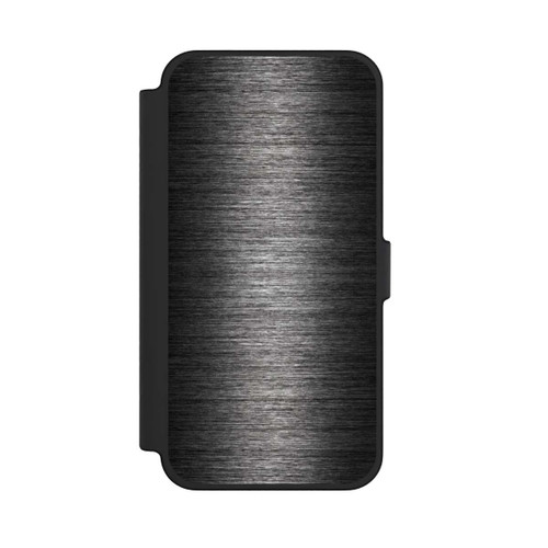 Apple iPhone 12 Pro Max NIVOflip Metal Look - Anthrazit