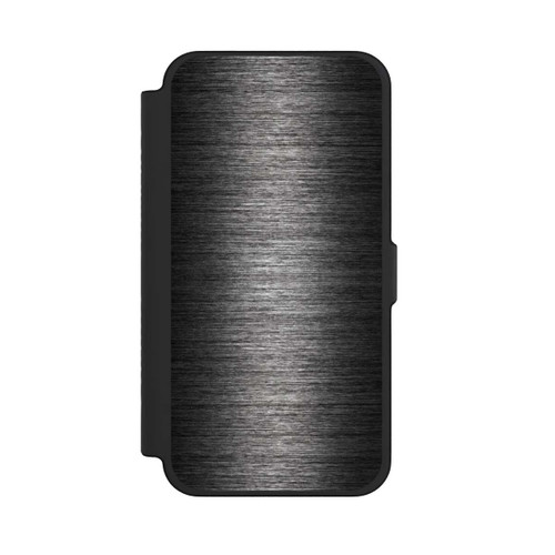Apple iPhone 12 Pro Max NIVOflip Metal Look Anthracite