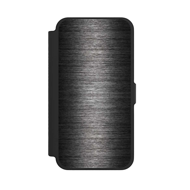 iPhone 12 Pro Max NIVOflip Metal Look Anthracite