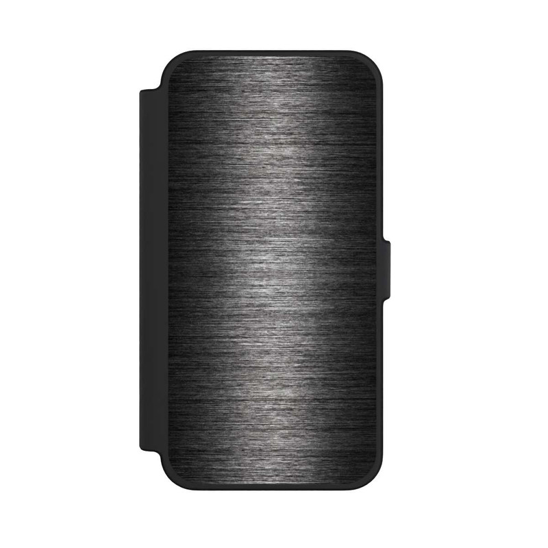 iPhone 12 Pro Max NIVOflip Metal Look Anthracite