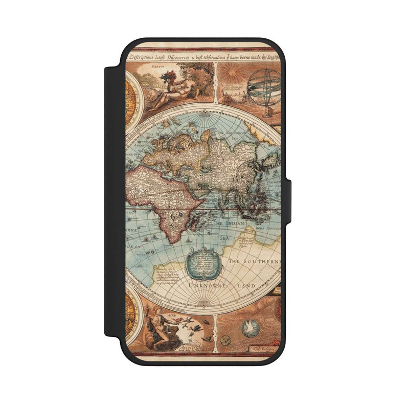iPhone 12 Pro Max NIVOflip Vintage Weltkarte