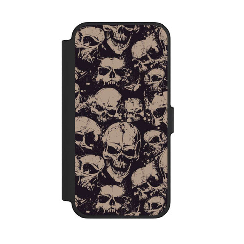 Apple iPhone 12 Pro Max NIVOflip Crânes d'Halloween