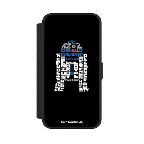 Apple iPhone 12 Pro Max NIVOflip R2-D2 Typo Grafisch