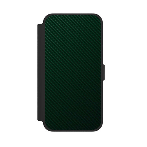 Apple iPhone 12 Pro Max NIVOflip British Racing Green Carbon