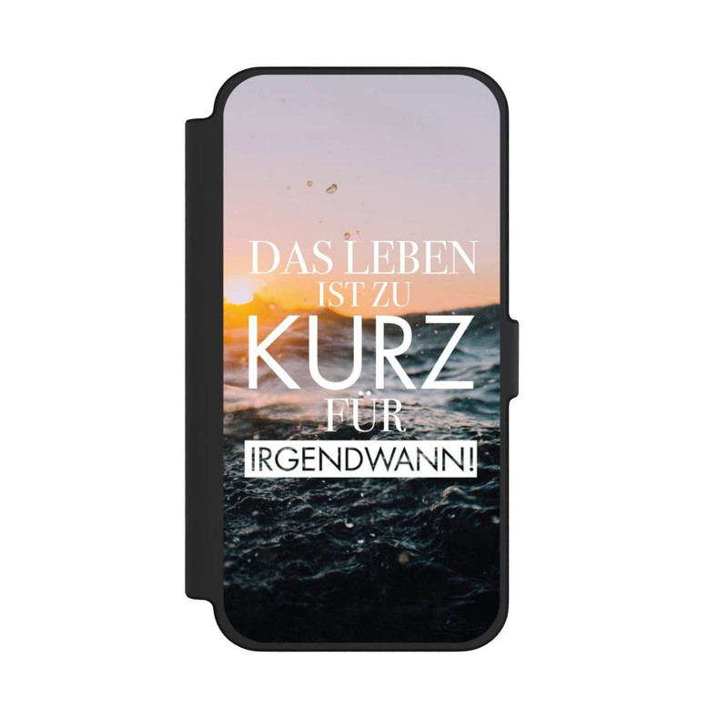 iPhone 12 Pro Max NIVOflip Leben zu Kurz für Irgendwann