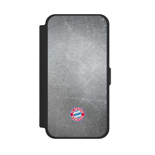 Apple iPhone 12 Pro Max NIVOflip Klassisches FCB Logo Klein - Bunt auf Metalllook