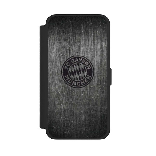 Apple iPhone 12 Pro Max NIVOflip Metalllook FCB Logo einfarbig