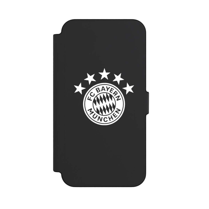 iPhone 12 Pro Max NIVOflip FCB Logo einfarbig mit Sternen - ohne Hintergrund