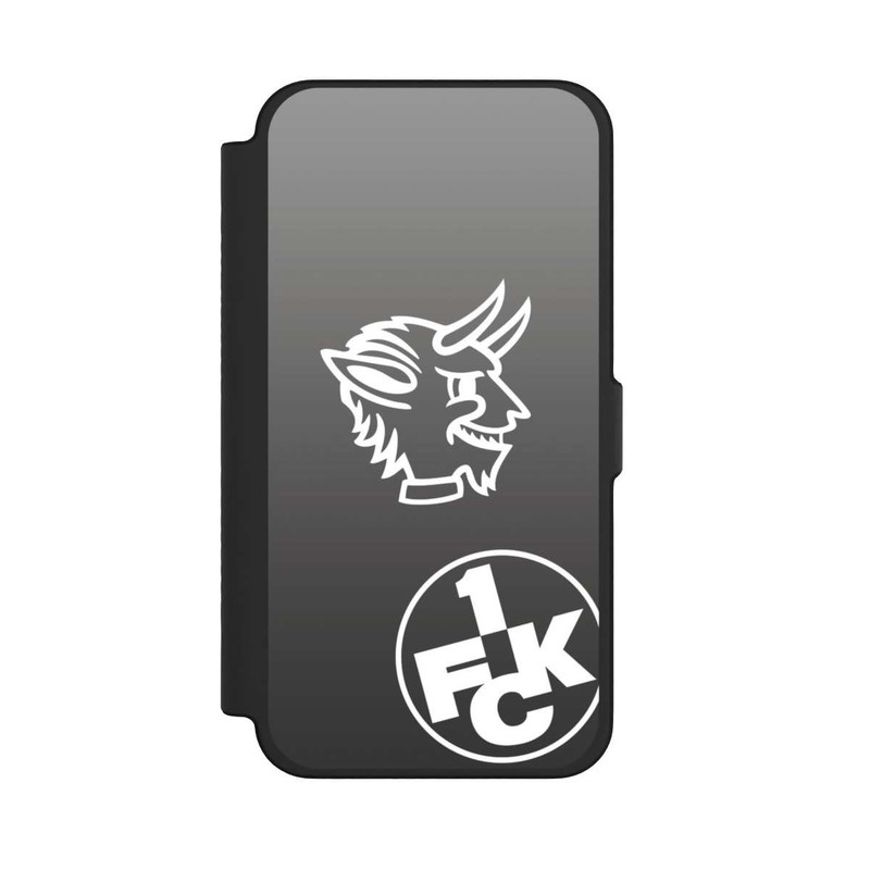 iPhone 12 Pro Max NIVOflip Teufelskopf FCK auf Schwarz