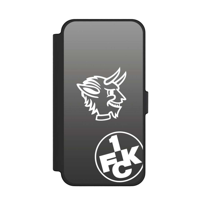 iPhone 12 Pro Max NIVOflip Teufelskopf FCK auf Schwarz