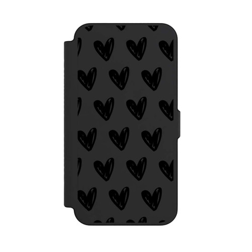 Apple iPhone 12 Pro Max NIVOflip Herzen Schwarz ohne Hintergrund