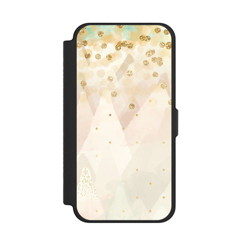 Apple iPhone 12 Pro Max NIVOflip Gold Glitter Snow Look