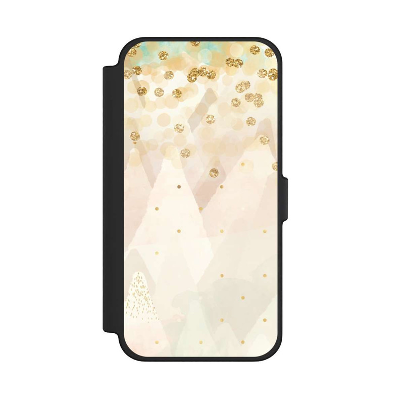 iPhone 12 Pro Max NIVOflip Goldglitzer Schneelook