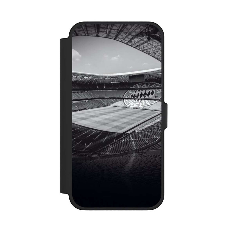 iPhone 12 Pro Max NIVOflip Stadion FC Bayern - Black White
