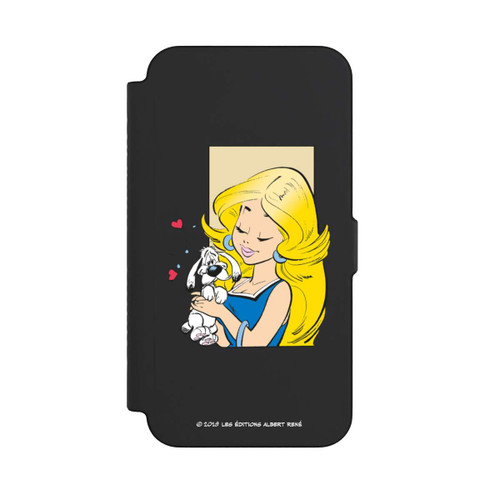 Apple iPhone 12 Pro Max NIVOflip Falbala et Idéfix Amoureux Transparent