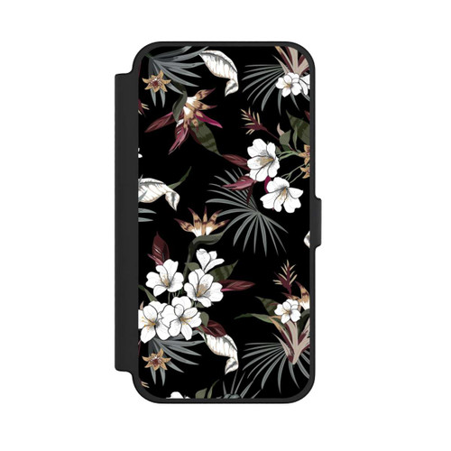 Apple iPhone 12 Pro Max NIVOflip Flowers Black