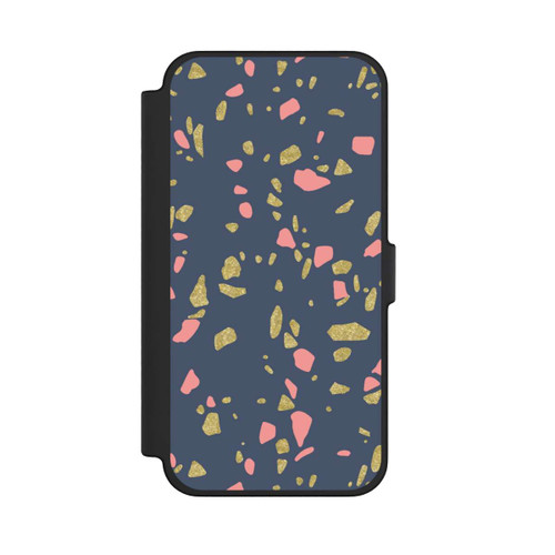 Apple iPhone 12 Pro Max NIVOflip Terazzo Gold-Optik
