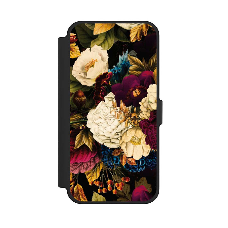 iPhone 12 Pro Max NIVOflip Fleurs vintage sombres