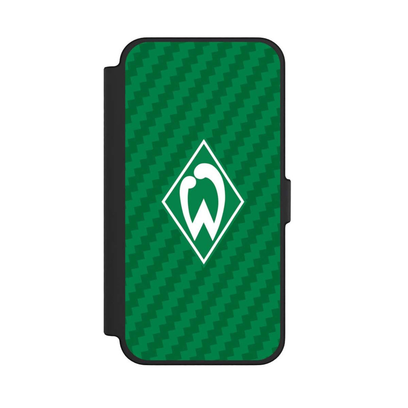 iPhone 12 Pro Max NIVOflip Carbonlook - Werder Bremen