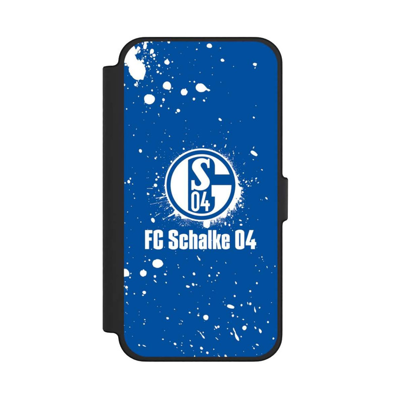 iPhone 12 Pro Max NIVOflip Schalke 04 - Spraylogo