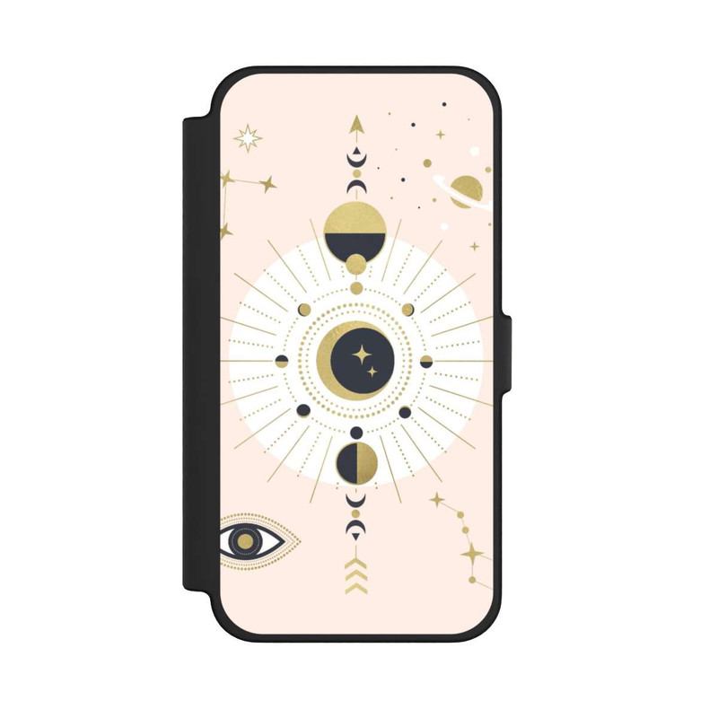 iPhone 12 Pro Max NIVOflip Abstrakter Rose-Gold-Look