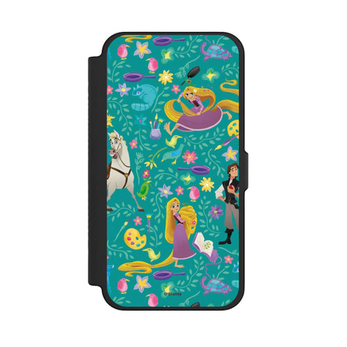 Apple iPhone 12 Pro Max NIVOflip Rapunzel Blue Pattern