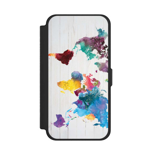 Apple iPhone 12 Pro Max NIVOflip Welt Farbig 1