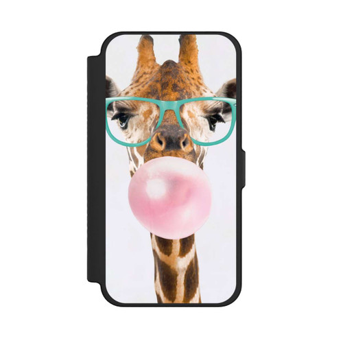 Apple iPhone 12 Pro Max NIVOflip Giraffe mit Kaugummi