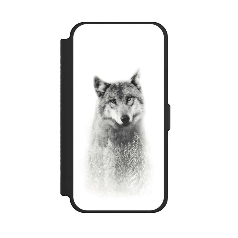 iPhone 12 Pro Max NIVOflip Le loup et la forêt