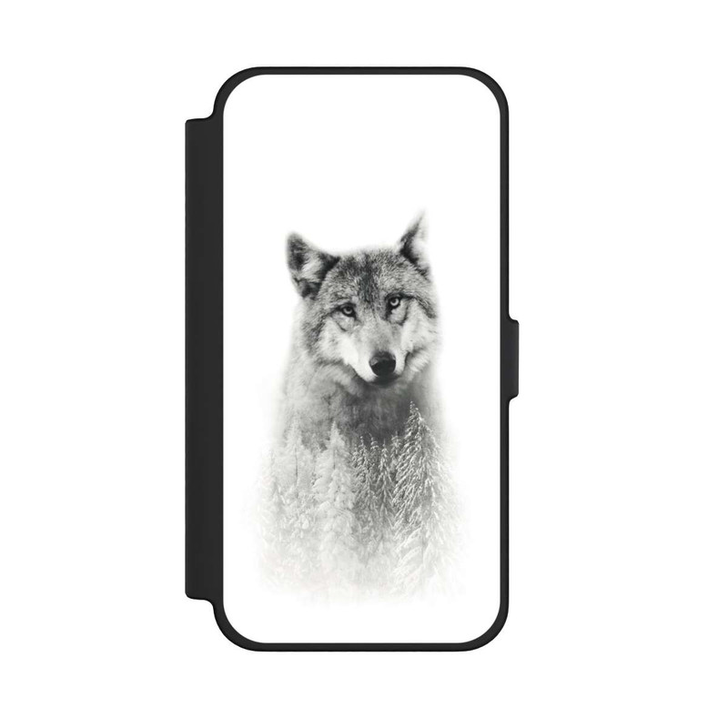 iPhone 12 Pro Max NIVOflip Der Wolf und der Wald