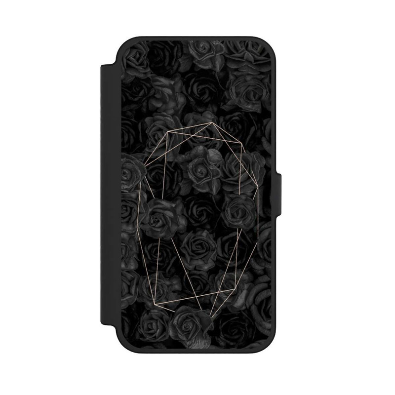 iPhone 12 Pro Max NIVOflip Schwarze Rosen