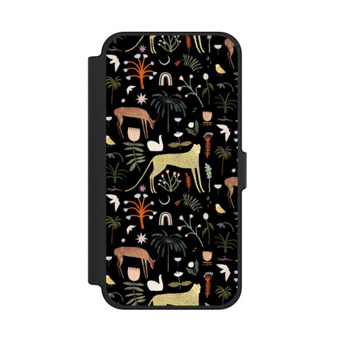 Apple iPhone 12 Pro Max NIVOflip Wilde Gartenbuchstaben von Léa Le Pivert