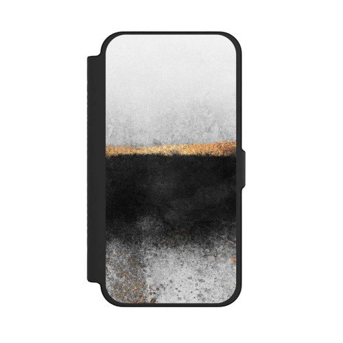 Apple iPhone 12 Pro Max NIVOflip Ruß und Golddruck