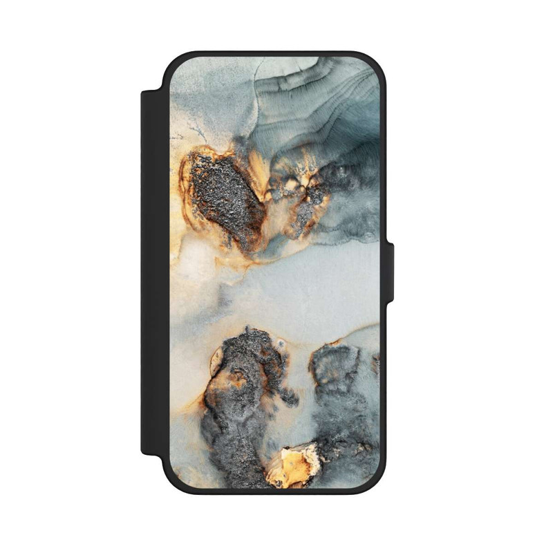 iPhone 12 Pro Max NIVOflip Flutwellen Golddruck