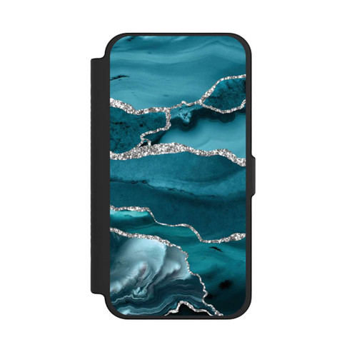 Apple iPhone 12 Pro Max NIVOflip Gletscher Eis Marmor
