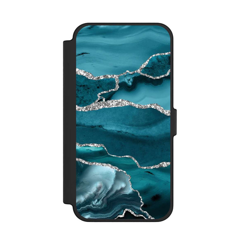 iPhone 12 Pro Max NIVOflip Gletscher Eis Marmor