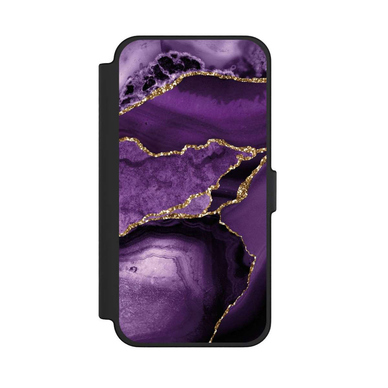 iPhone 12 Pro Max NIVOflip Lila Marmor Landschaft