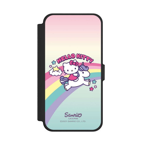 Apple iPhone 12 Pro Max NIVOflip Hello Kitty Regenbogen 