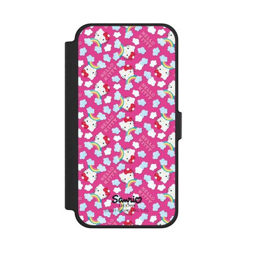 Apple iPhone 12 Pro Max NIVOflip Hello Kitty Regenbogenmuster