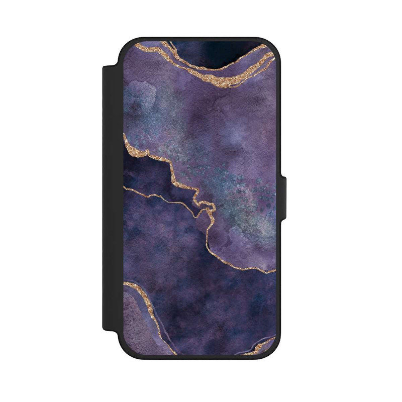 iPhone 12 Pro Max NIVOflip Pierre précieuse Glamour violet