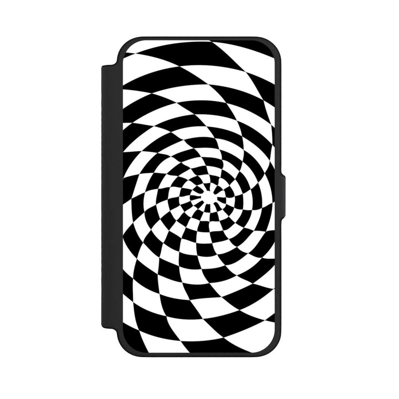iPhone 12 Pro Max NIVOflip Illusion en noir et blanc
