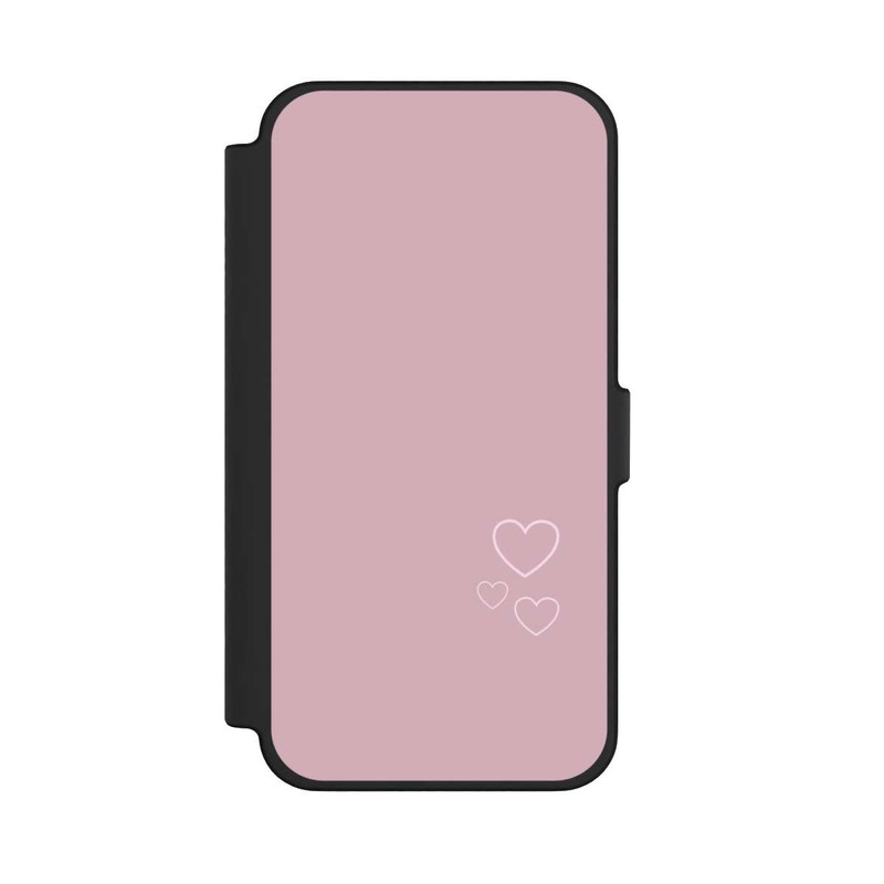 iPhone 12 Pro Max NIVOflip Pink little hearts