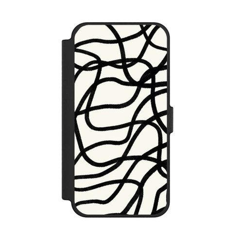 Apple iPhone 12 Pro Max NIVOflip Schwarze Linien