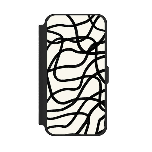 Apple iPhone 12 Pro Max NIVOflip Schwarze Linien