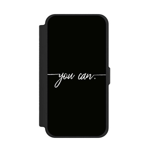 Apple iPhone 12 Pro Max NIVOflip You Can Schwarz