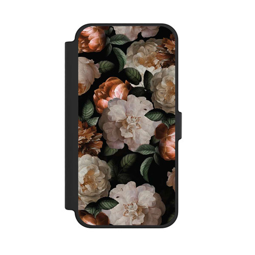 Apple iPhone 12 Pro Max NIVOflip Tapete mit Kupferrosen